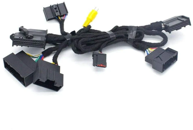 Alt view image 2 of 4 - 4" to 8" PNP Conversion Harness for F-o-r-d SYNC 1 to SYNC 2 & SYNC 3 Upgrade Fits for F-o-r-d Edge Fusion F-150 Mustang Super Duty Power Harness Adapter & USB Interface Module Adapter & APIM Cable