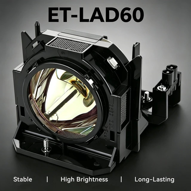 Alt view image 5 of 5 - Litance Projector Lamp Bulb ET-LAD60W ETLAD60 for Panasonic PT-DW6300 D6000