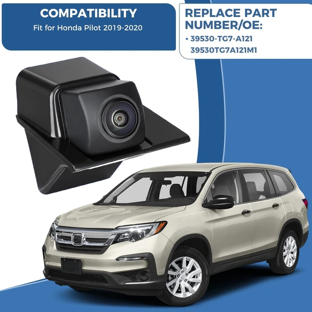 Alt view image 2 of 5 - Rear View Backup Reverse Camera Parking Fit for Honda Pilot 2019-2020
