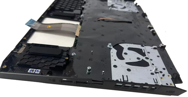 Alt view image 4 of 5 - New Replacement for Acer Nitro 5 AN515-44 N18C1 AN515-55 N20C2 Laptop Palmrest Upper Case Red Backlit Keyboard Assembly Part 6B.Q7KN2.033 AP336000C00 NKI15130NJ KBAC195