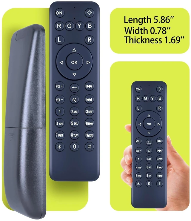 Alt view image 4 of 5 - RYQIF Replacement Remote Control for Mercedes-Benz 2009-2016 GL/S/E/ML Class Rear SEAT Entertainment DVD A2218703889 A2128200097