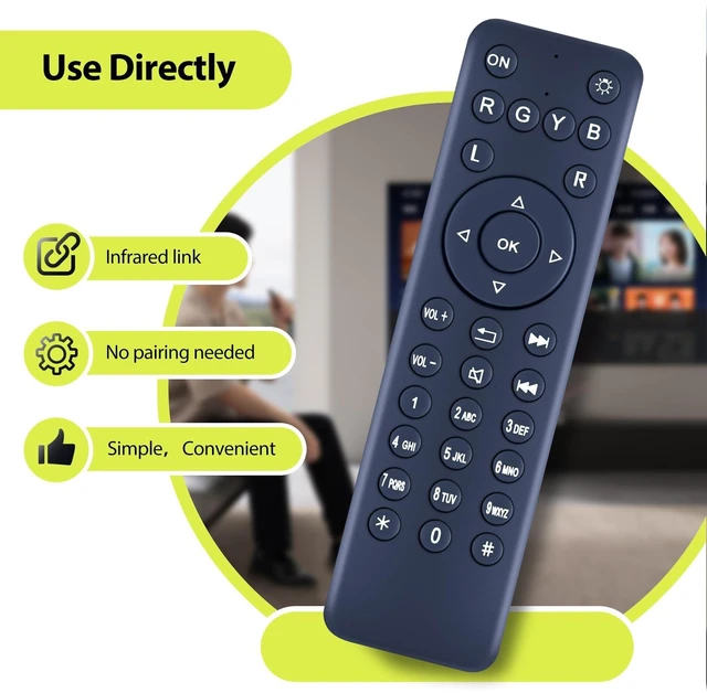 Alt view image 2 of 5 - RYQIF Replacement Remote Control for Mercedes-Benz 2009-2016 GL/S/E/ML Class Rear SEAT Entertainment DVD A2218703889 A2128200097