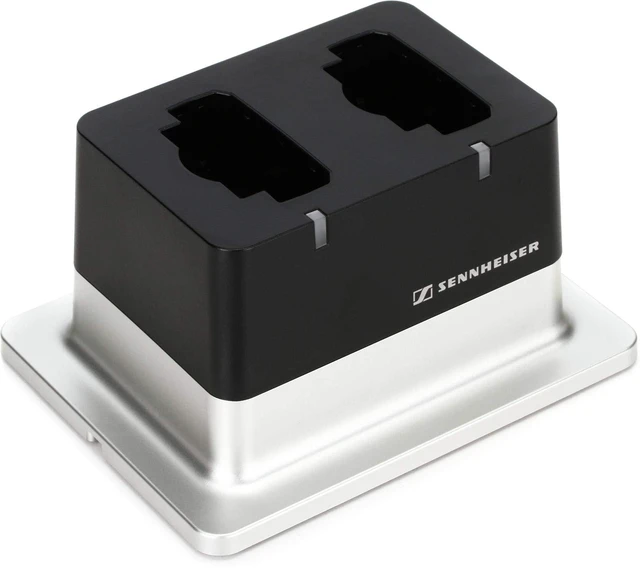 Main image of Sennheiser CHG 2 US Two-bay Table Top Charger with Power Supply