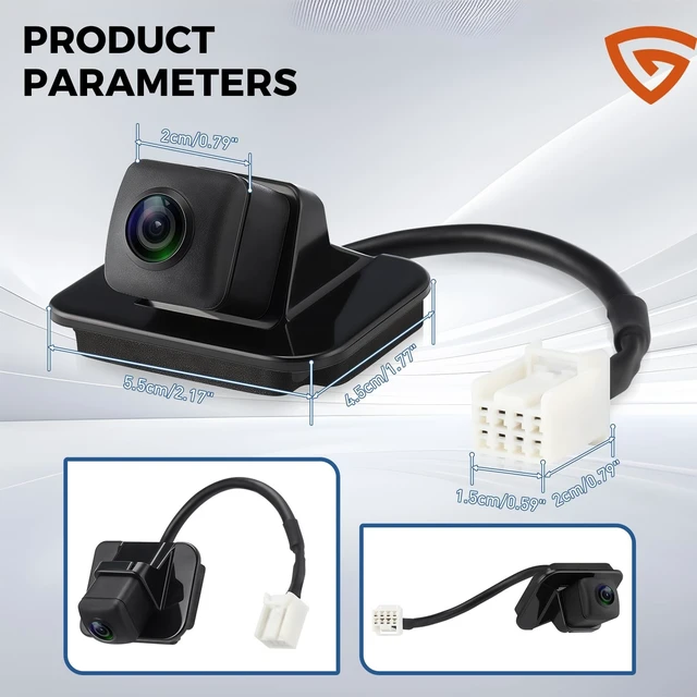 Alt view image 5 of 5 - Backup Camera fit for Honda Accord Sedan 2014-2017, Rear View Camera