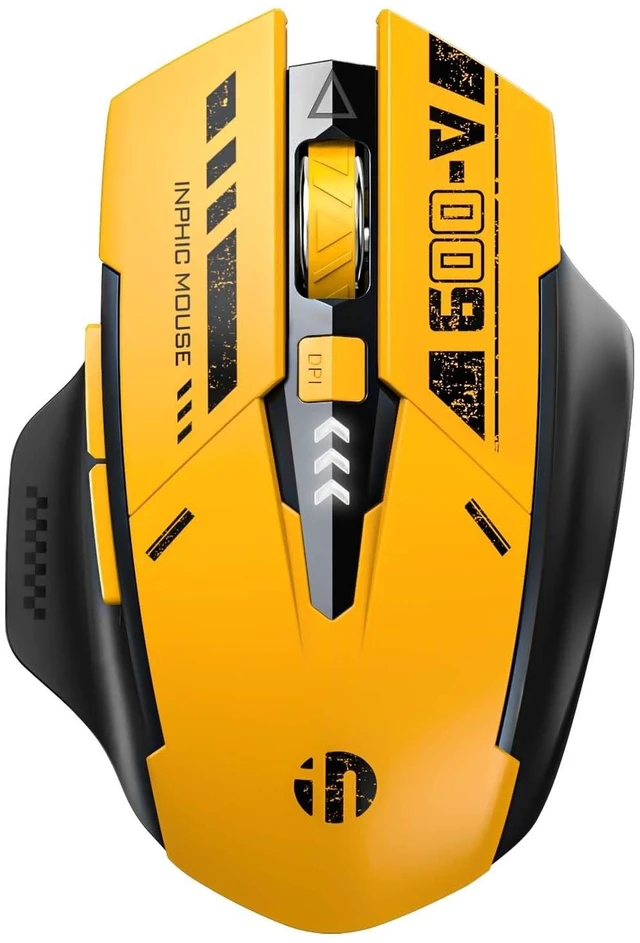 Main image of INPHIC A9 Wireless Gaming Mouse, Rechargeable, 12800 DPI, RGB Light