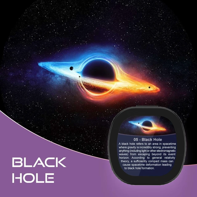Alt view image 3 of 5 - Set of 6 Replaceable Galaxy Projector Disc for Samosvit Home Planetarium Galaxy Projector with Meteor Effect Projection disc Set (Cosmic Nebulas 1/6) Galaxy Disc