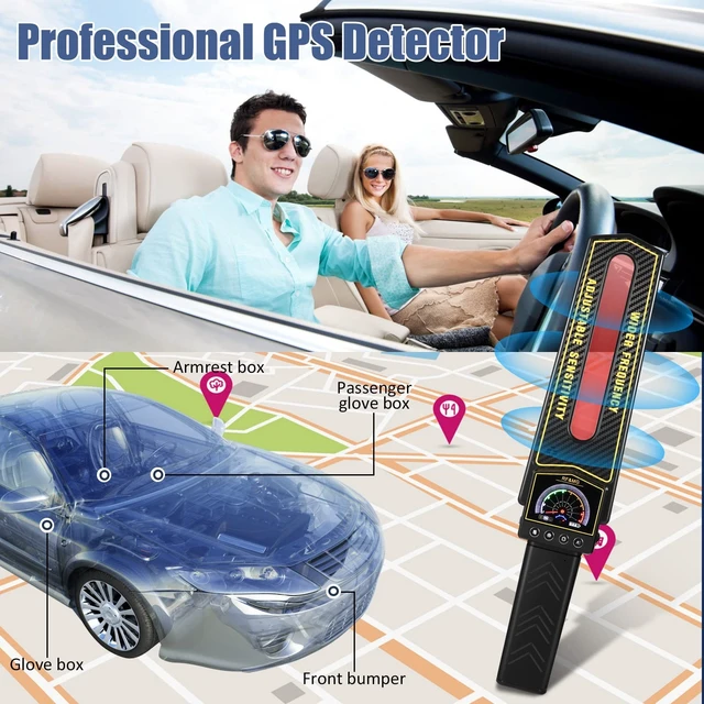 Alt view image 3 of 5 - Bug and Hidden Camera Detector, Detector with 3 Mode GPS Tracker Detector and Hidden Camera Finder for Privacy, Bug Detector and Spy Detector for Hotel, Bathroom, Office, Car Indoor and Outdoor