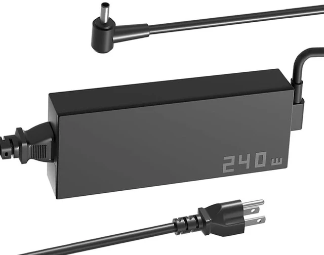 Main image of 240W A20-240P1A ADP-240EB B AC Adapter Power Supply 20V 12A for ASUS ROG Zephyrus Duo 15 GX550LXS, M16 GU603HM, ROG Zephyrus G14 G15 G16 S15 S17 G533 G533QS G733QM GA4A01Q Gaming Laptop Charger