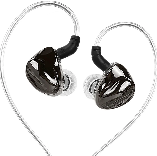Main image of TRN Dolphin IEM Earbuds, 10mm Dual-Magnetic Dynamic Driver, 2nd-Gen LCP