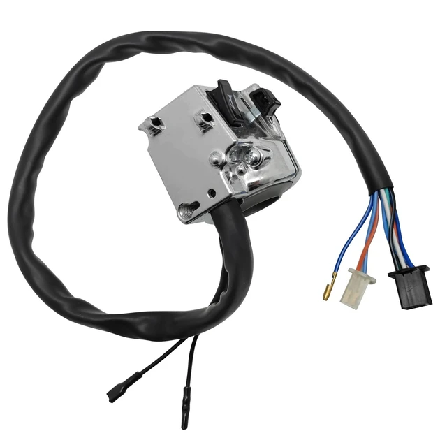 Alt view image 2 of 4 - Left Control Switch Turn Signal Horn Headlight for Honda Shadow ACE 750 VT750C/VT750CD 1998-2003, OEM# 35020-MBA-000