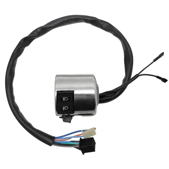 Alt view image 3 of 4 - Left Control Switch Turn Signal Horn Headlight for Honda Shadow ACE 750 VT750C/VT750CD 1998-2003, OEM# 35020-MBA-000