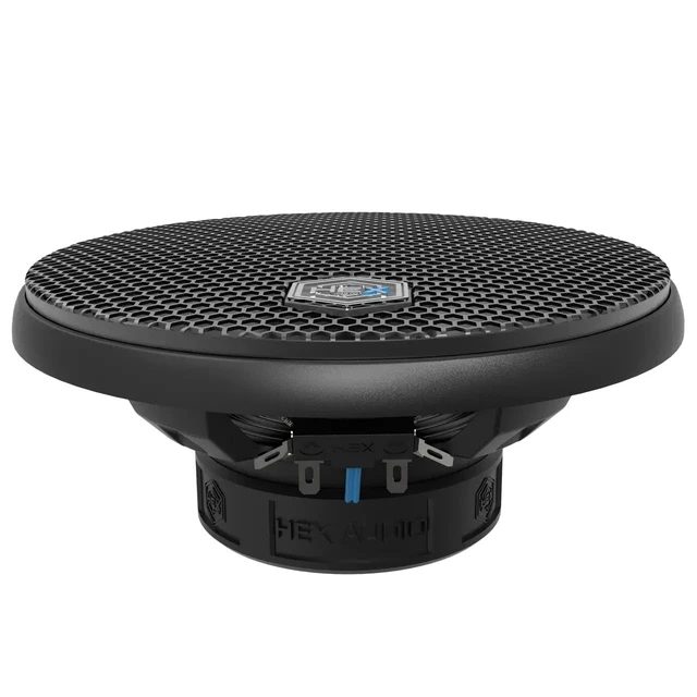 Alt view image 3 of 4 - HEX Audio HEX-CS65 6.5" 200 Watt Coaxial Car Speakers Pair