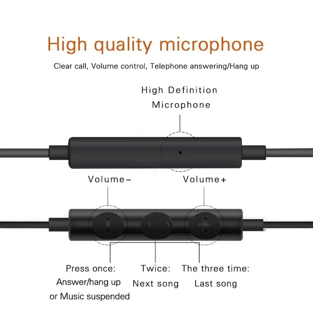 Alt view image 4 of 4 - MAXROCK Lightning Wired Sleep Earphones