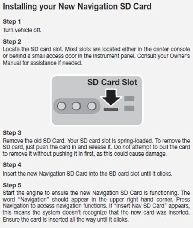 Alt view image 5 of 5 - 2026 Latest A15 Navigation SD Card Compatible with Ford/Lincoln
