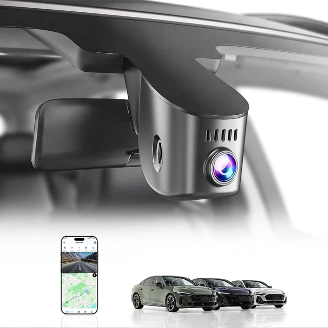 Main image of Bosscode 4K Dash Cam Fit for Audi 2019-2026 Allroad A3 A4 A5 A6 A7 A8