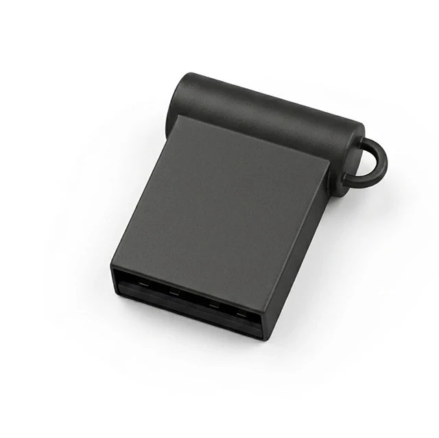 Alt view image 4 of 5 - 5 Pack SUNKANGKIE 32GB Mini USB 2.0 Flash Drive Black Small Size Metal Thumb Drive with Keychain Loop A+ Grade Chip Stable Transfer (Black*5,32GB)