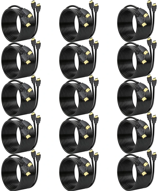 Main image of HDMI 3 FT Cable 30-Pack,4K HDMI 2.0 Cable 3FT-High Speed CL3 Rate HDCP 2.2