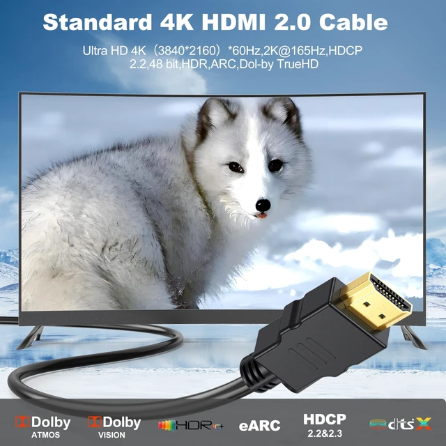 Alt view image 2 of 5 - HDMI 3 FT Cable 30-Pack,4K HDMI 2.0 Cable 3FT-High Speed CL3 Rate HDCP 2.2