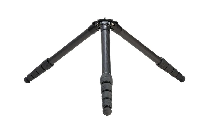 Alt view image 2 of 5 - Revic Hunter Carbon Fiber Tripod, 5-Section, 62" Max Height (PD-G2056)
