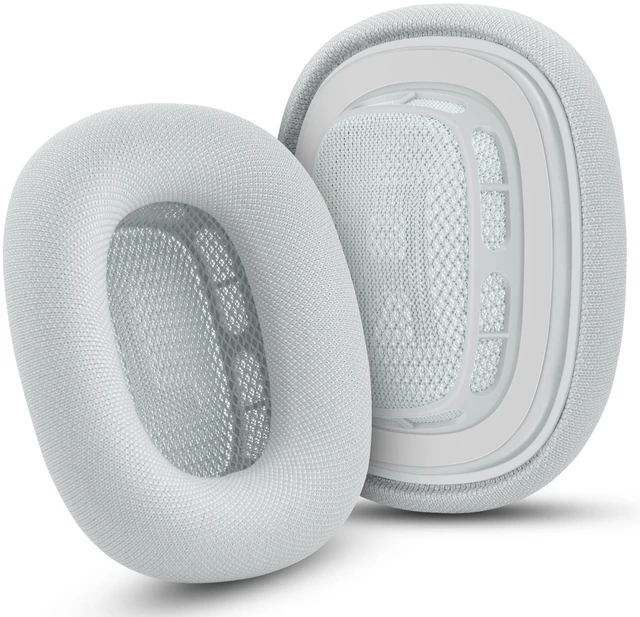 Main image of Ear Cushions for AirPods Max, Original Silicone Noise Reduction (Silver)