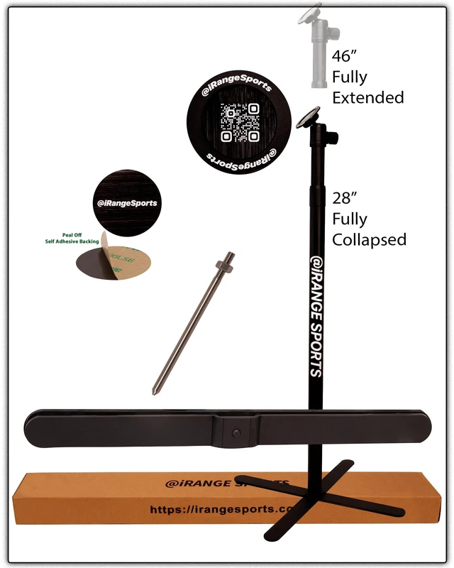 Alt view image 5 of 5 - iRangesports Monopod w/MagSafe Compatible Puck - Golf & Sports Monopod,