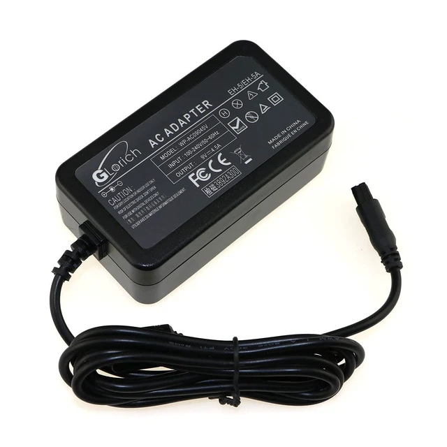 Alt view image 3 of 5 - Glorich EH-5 EH-5A EH-5B 25364 27055 Replacement AC Power Adapter for Nikon DSLR Cameras D700 D300 D300S D100 D90 D80 D70 D70S D50 D5000 D3000 D60 D40 D40X D3100 P7000 D7000