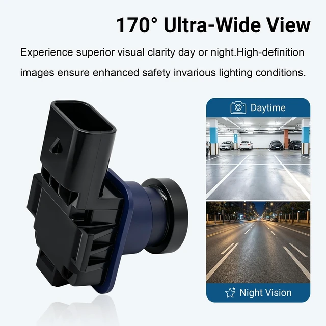 Alt view image 3 of 5 - Rear View Camera ES7T-19G490-AA Compatible with Ford Fusion 2013-2016