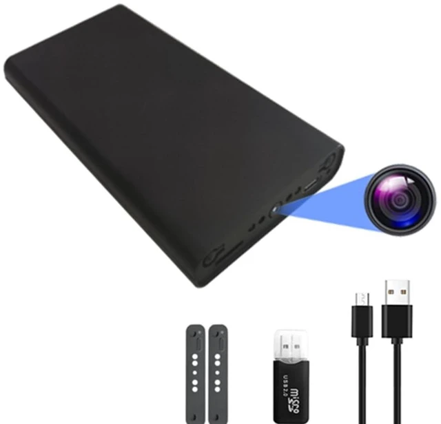 Main image of KUIYIXUE Hidden Camera - Spy Camera - Mini Camera - 10000 mAh HD 1080P- Portable Mobile Power Supply Camera - Secret Camera - Evidence-Collecting Camera-Small Camera-Nanny camera-55 Hours of Record