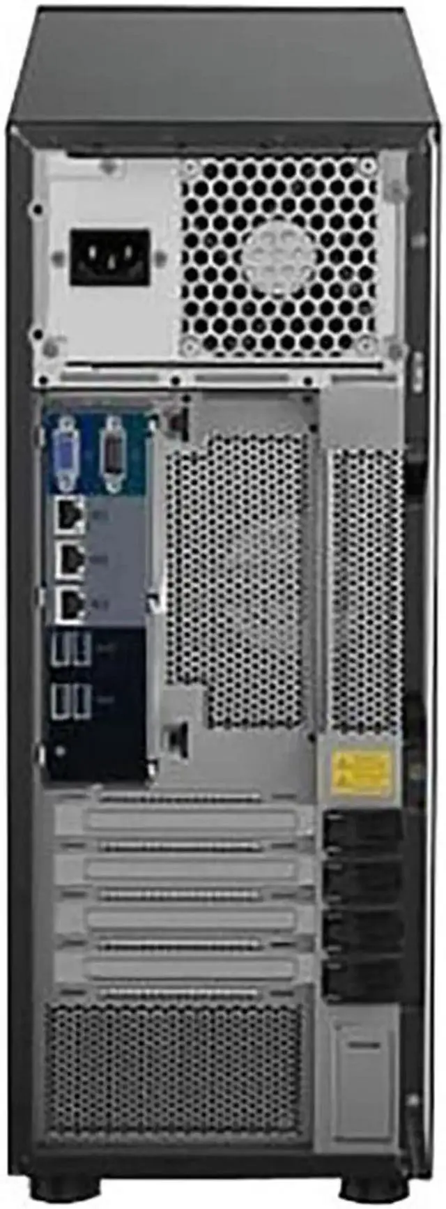 Alt view image 3 of 4 - Lenovo ThinkSystem ST250 Tower Server, Intel Xeon 3.3GHz CPU, 64GB DDR4 2666MHz RAM, 16TB HDD Storage, JBOD RAID