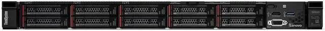 Alt view image 3 of 4 - Lenovo ThinkSystem SR650 V3 2U Rack Server, Dual Xeon Silver 4410Y 2.00 GHz, 16GB DDR5 Memory, 1.92TB Enterprise SSD Storage, Hardware RAID, Dual Power, XCC2 Enterprise, Rail Kit