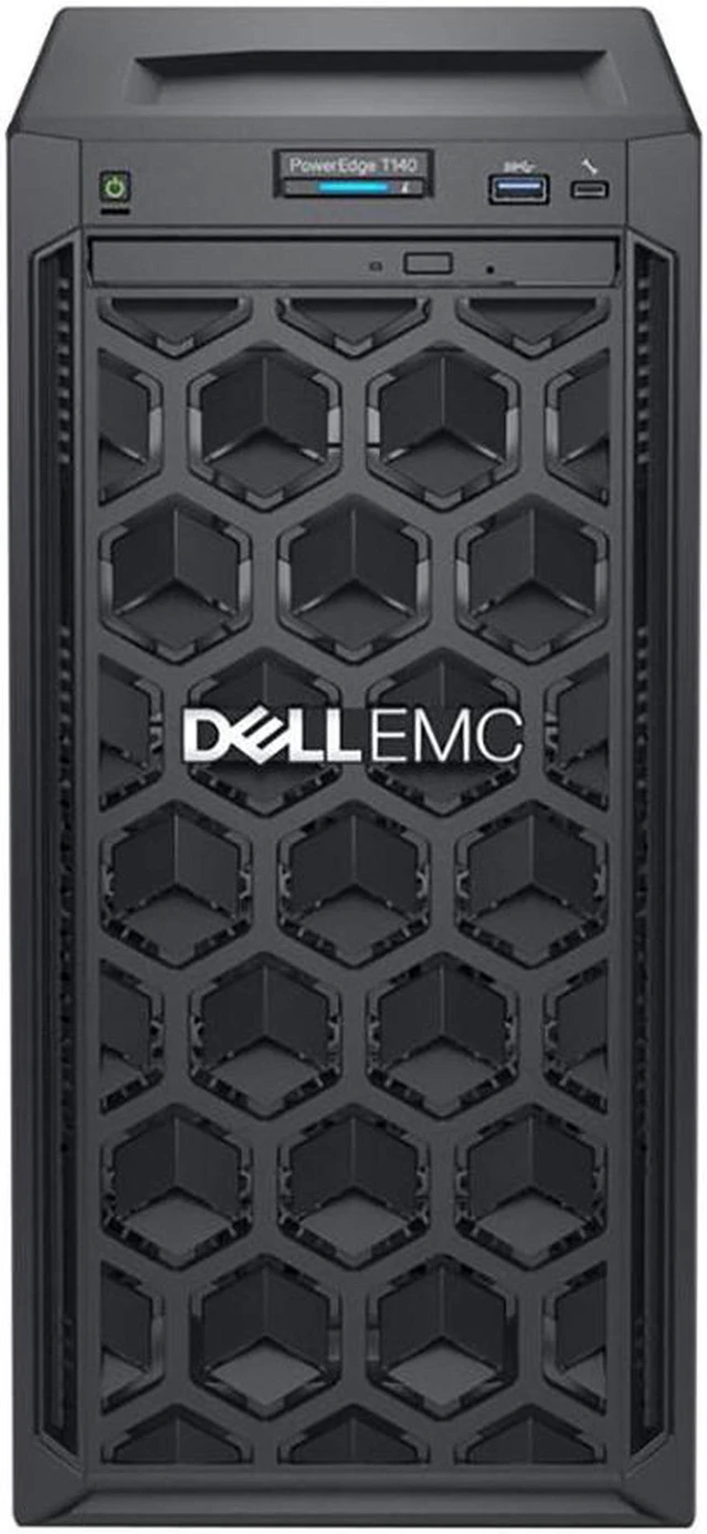 Alt view image 3 of 4 - Dell PowerEdge T140 Mini Tower Server, Intel Xeon 3.3GHz CPU, 64GB DDR4 RAM, 16TB HDD Storage, RAID, Windows Server 2019