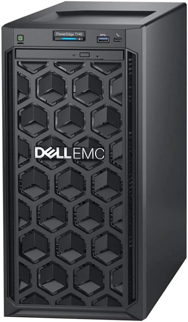 Alt view image 4 of 4 - Dell PowerEdge T140 Mini Tower Server, Intel Xeon 3.3GHz CPU, 64GB DDR4 RAM, 16TB HDD Storage, RAID, Windows Server 2019