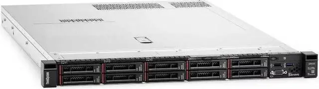 Alt view image 2 of 4 - Lenovo ThinkSystem SR630 Rack Server Bundle with Rail Kit, 2 x Intel Xeon Silver 4110 8-Core 2.10GHz, 64GB DDR4, 4TB SSD, RAID