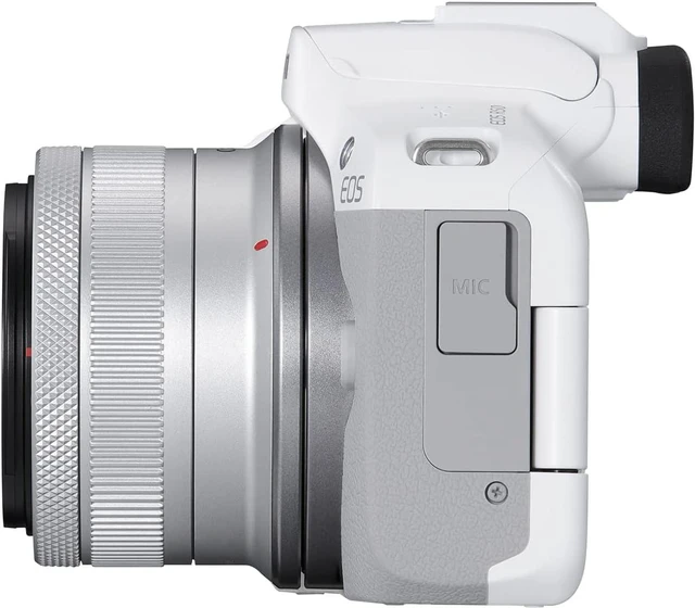 Alt view image 2 of 3 - Canon EOS R50 Kit with (RF 18-45mm + RF 55-210mm ) (White)