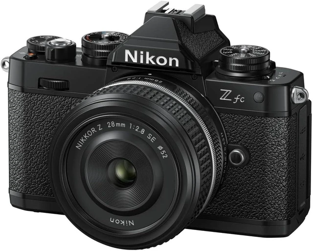 Main image of Nikon Z fc Mirrorless Digital Camera Black with 16-50mm Lens