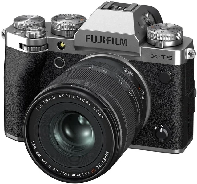 Alt view image 2 of 3 - Fujifilm X-T5 Kit with XF 16-50mm F/2.8-4.8 lens (Silver)
