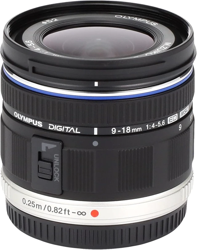 Alt view image 3 of 3 - OM System M.Zuiko Digital ED 9-18mm F/4-5.6 II Lens