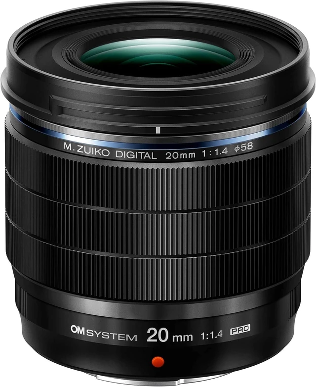 Main image of OM System M.Zuiko Digital ED 20mm F1.4 PRO Lens