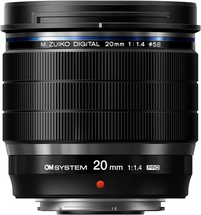 Alt view image 2 of 4 - OM System M.Zuiko Digital ED 20mm F1.4 PRO Lens