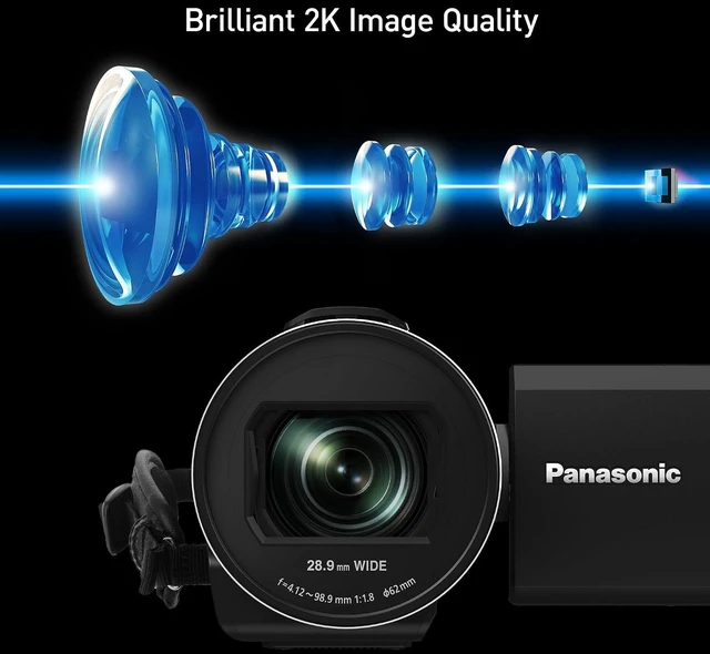 Alt view image 3 of 5 - Panasonic HC-V900A Full HD Camcorder (V900AGN) (Black)