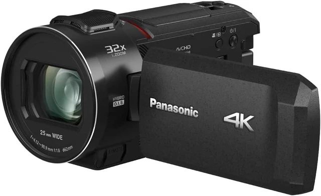 Alt view image 5 of 5 - Panasonic HC-VX3A 4K Camcorder (HC-VX3AGN) (PAL) (Black)