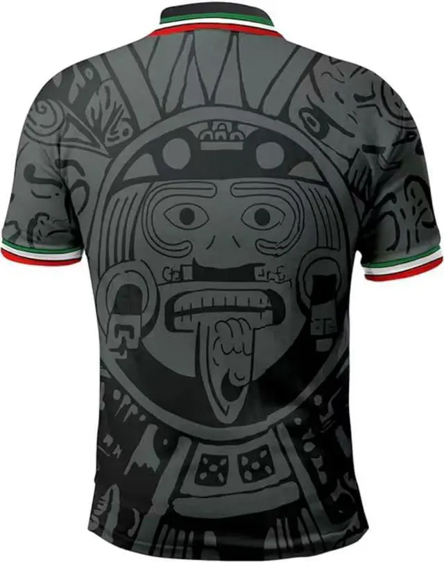 Alt view image 2 of 6 - Mexico 1998 Retro WBC Jersey - Mexican Soccer Jersey Black XXL