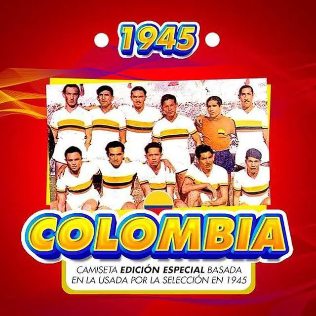 Alt view image 6 of 6 - Camiseta Edición Especial Seleccion Colombia - Centenario de la Federación Colombiana - 100 Años Colombia Soccer Jersey White XL