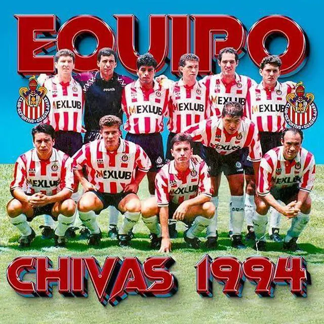 Alt view image 4 of 6 - Chivas Jersey 1994-1995 Hombre | Diseño Original de Temporada | Camiseta Retro Guadalajara | Alta Calidad | Corte Clásico L