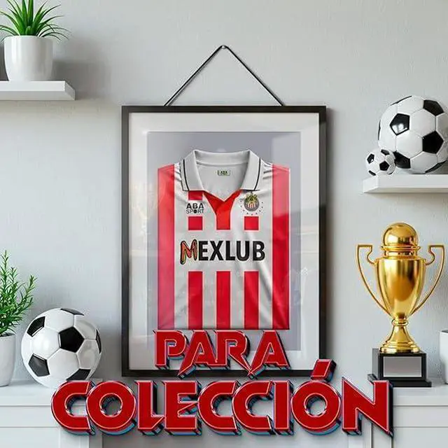 Alt view image 5 of 6 - Chivas Jersey 1994-1995 Hombre | Diseño Original de Temporada | Camiseta Retro Guadalajara | Alta Calidad | Corte Clásico L
