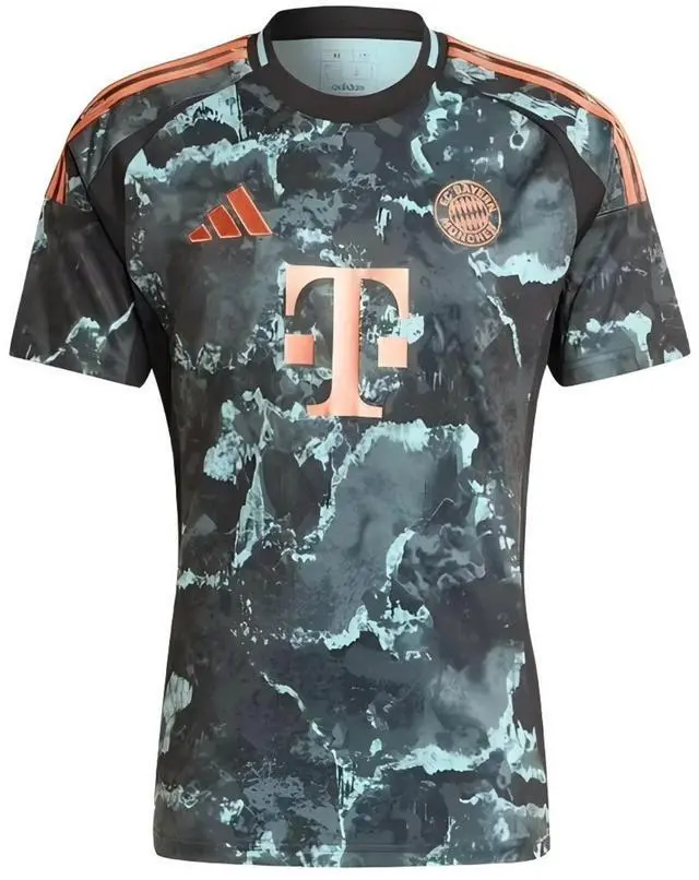 Alt view image 2 of 2 - 2024-2025 Bayern Munich Away Shirt Soccer Jersey M