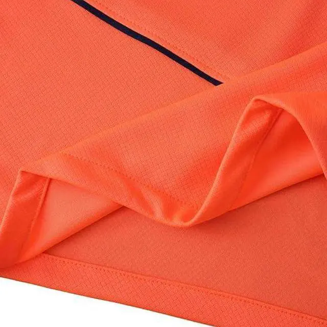 Alt view image 5 of 5 - Raphinha #11 Mens Soccer Jersey Fan Edition Short Sleeve & Casual Shirt - Home, Away, Third Kit & Fourth Kit 2025/26 Orange / Navy M