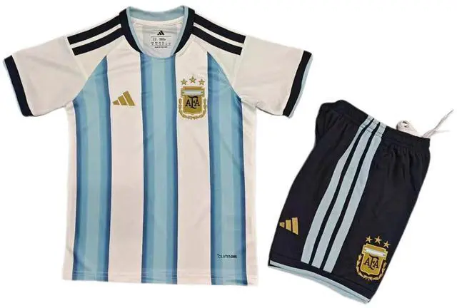 Main image of Youth Argentina World Cup 2026 Soccer Jersey & Short Set 26