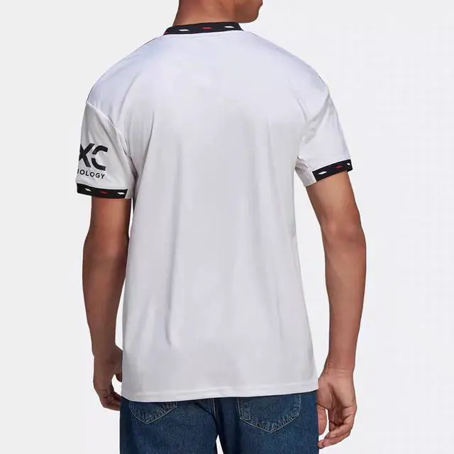 Alt view image 4 of 4 - Men's Manchester United 22/23 Away Short Sleeve Soccer Fan Jersey 2XL