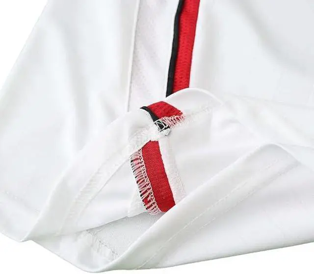 Alt view image 6 of 7 - Milan Kaka #22 Retro Mens Soccer Jersey Fan Edition Long Sleeve Training & Casual Shirt Home & Away 2006/07 L